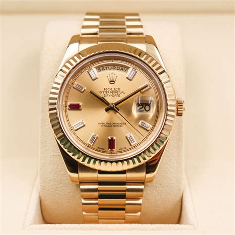 rolex ruby dial|rolex day date ll 218238.